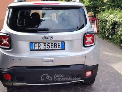 Jeep Renegade 1.4 m-air Limited 4wd 170cv auto Argento usata VOBARNO