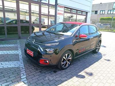 Citroen C3 PureTech 110 S&S EAT6 Shine Pack Nero usata Vignate