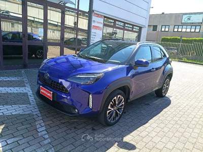 Toyota Yaris Cross 1.5 Hybrid 5p. E-CVT Lounge Blu/Azzurro usata Vignate