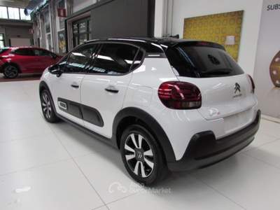 Citroen C3 1.2 PureTech 83 S&S Shine Bianco usata Rho
