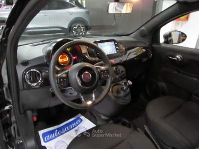 Fiat 500 1.0 hybrid 70cv Km.28.620 Nero usata Rho