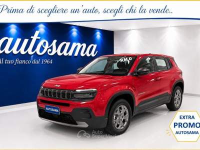 Jeep Avenger 1.2 Turbo 100 CV Longitude KM.ZERO Rosso usata Rho