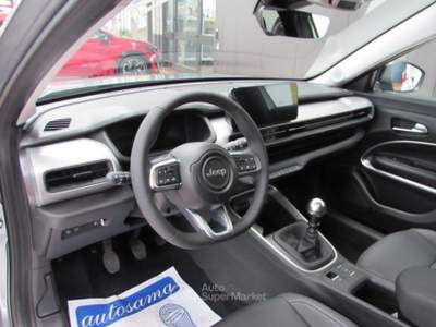 Jeep Avenger 1.2 Turbo 100 CV Summit KM.ZERO PELLE+TETTO AP Grigio usata Rho