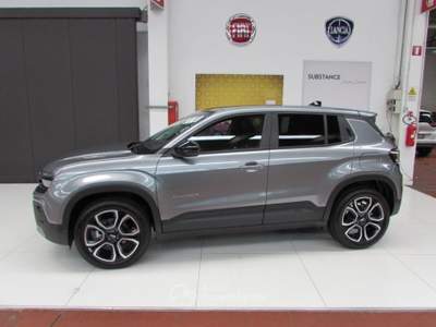 Jeep Avenger 1.2 Turbo 100 CV Summit KM.ZERO PELLE+TETTO AP Grigio usata Rho