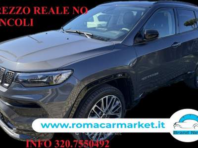 Jeep Compass 1.5 turbo t4 mhev Summit 2wd 130cv dct KM CERTIFICATI Grigio usata Roma