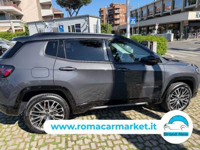 Jeep Compass 1.5 turbo t4 mhev Summit 2wd 130cv dct KM CERTIFICATI Grigio usata Roma