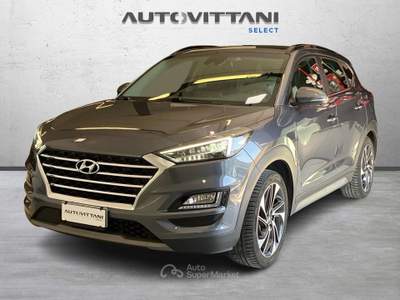 Hyundai Tucson Tucson 1.6 CRDi 136cv Exellence Premium Pack 4WD D Grigio usata Como