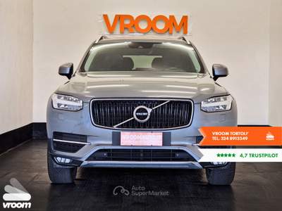 Volvo XC90 XC90 D5 AWD Geartronic 7 posti Momentum Grigio usata Tortolì
