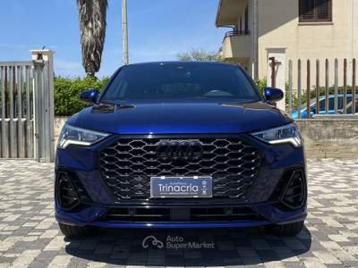 Audi Q3 SPB S Line interno ed esterno 2.0 TDI 150CV s-tronic 35 Blu/Azzurro usata Borgetto
