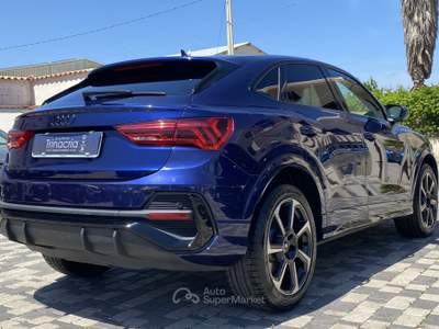 Audi Q3 SPB S Line interno ed esterno 2.0 TDI 150CV s-tronic 35 Blu/Azzurro usata Borgetto
