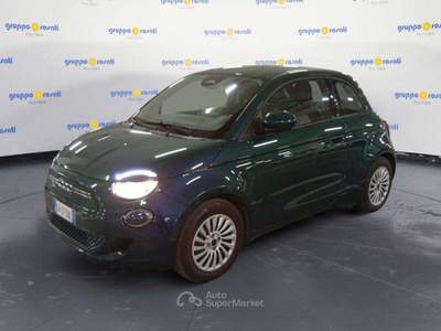 Fiat 500 Panda III 2012 500e 42 kWh Icon + Blu/Azzurro usata Roma