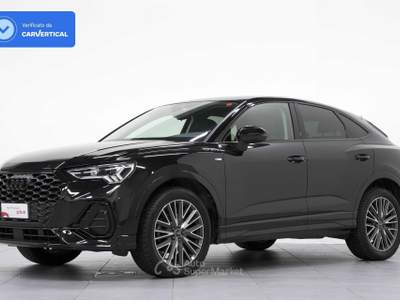 Audi Q3 Sportback 2.0 TDI Stronic Sline Nero usata Cantù