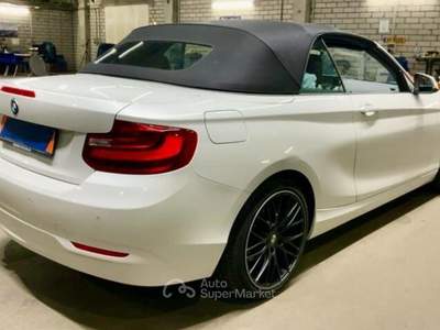 BMW Serie 2 220i 220i Cabrio 185CV – Bianco Perla – Full LED Bianco usata Villongo