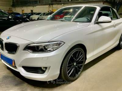 BMW Serie 2 220i 220i Cabrio 185CV – Bianco Perla – Full LED Bianco usata Villongo