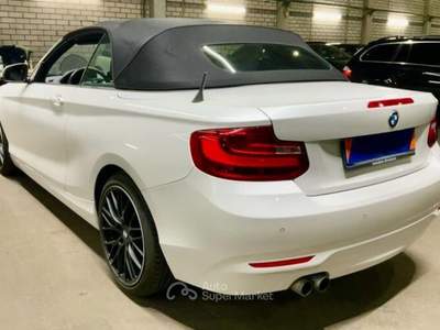 BMW Serie 2 220i 220i Cabrio 185CV – Bianco Perla – Full LED Bianco usata Villongo