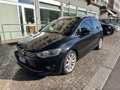 Volkswagen Golf Golf VII Sportsvan 1.6 tdi Highline Executive 110cv Nero usata Ferrara