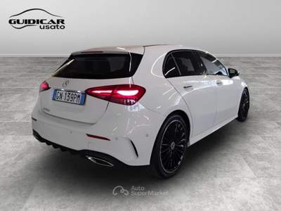 Mercedes-Benz Classe A 180 D Advanced Plus AMG Line 8G-DCT Bianco usata Lucca