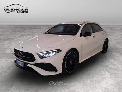 Mercedes-Benz Classe A 180 D Advanced Plus AMG Line 8G-DCT Bianco usata Lucca
