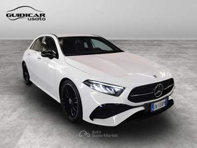 Mercedes-Benz Classe A 180 D Advanced Plus AMG Line 8G-DCT Bianco usata Lucca