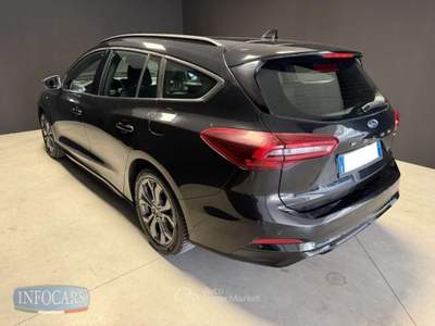 Ford Focus SW 1.0 EcoBoost 155 CV Powershift ST-line Nero usata Este