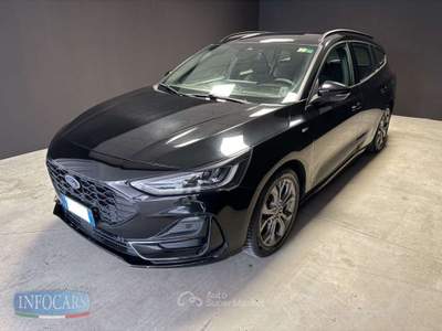 Ford Focus SW 1.0 EcoBoost 155 CV Powershift ST-line Nero usata Este