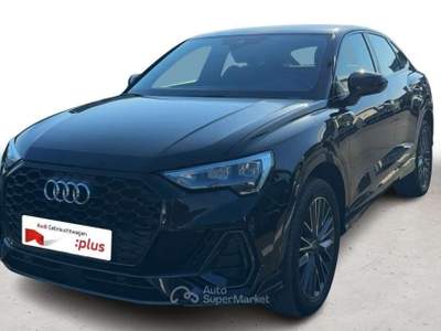 Audi Q3 Sportback 45 1.4 tfsi e S-line S-tronic Identity black  2022 19" Nero usata Monte Compatri