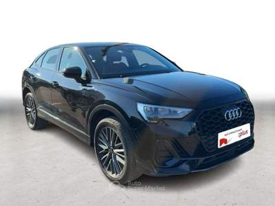 Audi Q3 Sportback 45 1.4 tfsi e S-line S-tronic Identity black  2022 19" Nero usata Monte Compatri