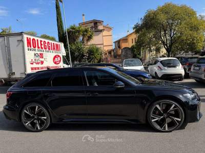 Audi RS 6 Avant 4.0 mhev quattro tiptronic Nero usata Castel Gandolfo
