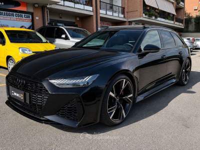 Audi RS 6 Avant 4.0 mhev quattro tiptronic Nero usata Castel Gandolfo