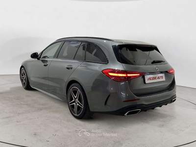 Mercedes-Benz Classe C Classe SW d mhev AMG Line Premium 4matic 197cv auto Grigio usata Milano