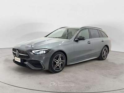 Mercedes-Benz Classe C Classe SW d mhev AMG Line Premium 4matic 197cv auto Grigio usata Milano