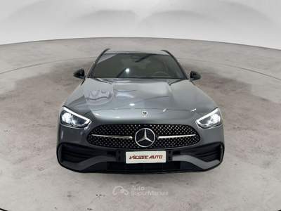 Mercedes-Benz Classe C Classe SW d mhev AMG Line Premium 4matic 197cv auto Grigio usata Milano