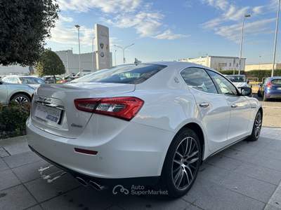 Maserati Ghibli 3.0 Diesel *UFFICIALE ITALIANA, UNIPRO, NO SUPERBOLLO* Bianco usata Suzzara