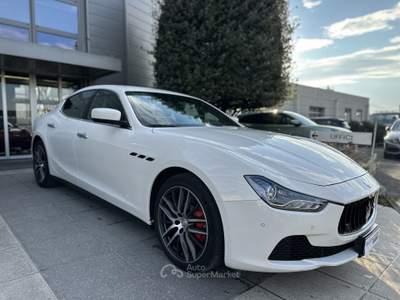 Maserati Ghibli 3.0 Diesel *UFFICIALE ITALIANA, UNIPRO, NO SUPERBOLLO* Bianco usata Suzzara