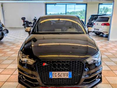 Audi A1 s1 s-line 185 cv s tronic ambition Nero usata Castelnuovo Calcea