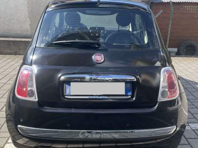 Fiat 500 tetto panoram. NEOPATENTATI 1.2 Lounge BENZINA Nero usata Villa di Tirano