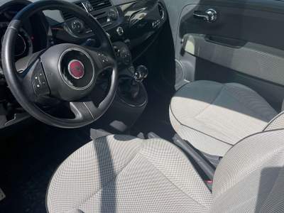 Fiat 500 tetto panoram. NEOPATENTATI 1.2 Lounge BENZINA Nero usata Villa di Tirano