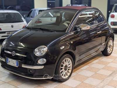 Fiat 500C 1.3 mjt 16v lounge 95cv Nero usata Castelnuovo Calcea
