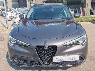 Alfa Romeo Stelvio Stelvio 2.2 Sprint Q4 190cv automatica palette f1 Grigio usata Dello