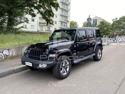 Jeep Wrangler JEEP Wrangler Unlimited 2.2 Mjt II Sahara Nero usata Torino