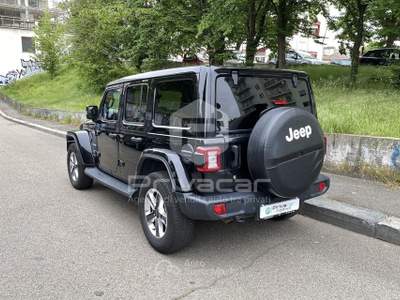 Jeep Wrangler JEEP Wrangler Unlimited 2.2 Mjt II Sahara Nero usata Torino