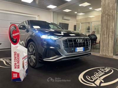 Audi Q8 GARANZIA 12 MESI Nero usata Valmontone