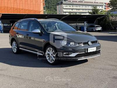 Volkswagen Golf VOLKSWAGEN Golf Variant Alltrack 1.6 TDI 4MOTION BMT Grigio usata Trento