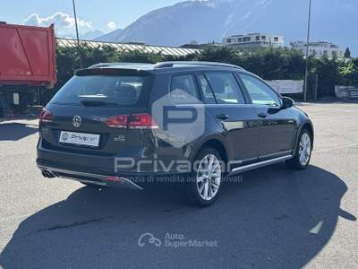 Volkswagen Golf VOLKSWAGEN Golf Variant Alltrack 1.6 TDI 4MOTION BMT Grigio usata Trento