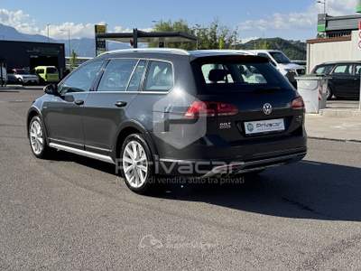 Volkswagen Golf VOLKSWAGEN Golf Variant Alltrack 1.6 TDI 4MOTION BMT Grigio usata Trento