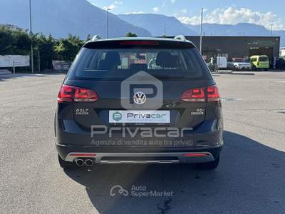 Volkswagen Golf VOLKSWAGEN Golf Variant Alltrack 1.6 TDI 4MOTION BMT Grigio usata Trento
