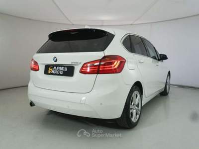 BMW Serie 2 218d 216 D 116CV ACTIVE TOURER LUXURY Bianco usata Lendinara