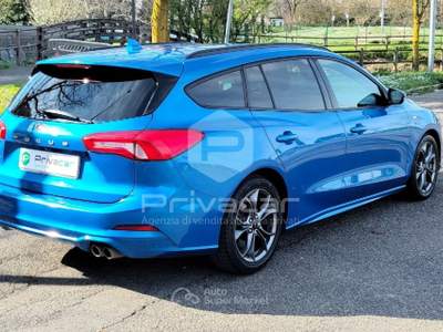 Ford Focus FORD Focus 1.0 EcoBoost 125 CV automatico SW ST-Line Co-Pilot Blu/Azzurro usata Opera