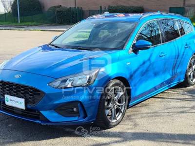 Ford Focus FORD Focus 1.0 EcoBoost 125 CV automatico SW ST-Line Co-Pilot Blu/Azzurro usata Opera