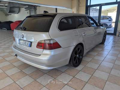 BMW Serie 5 525d touring sport manuale Argento usata Castelnuovo Calcea
